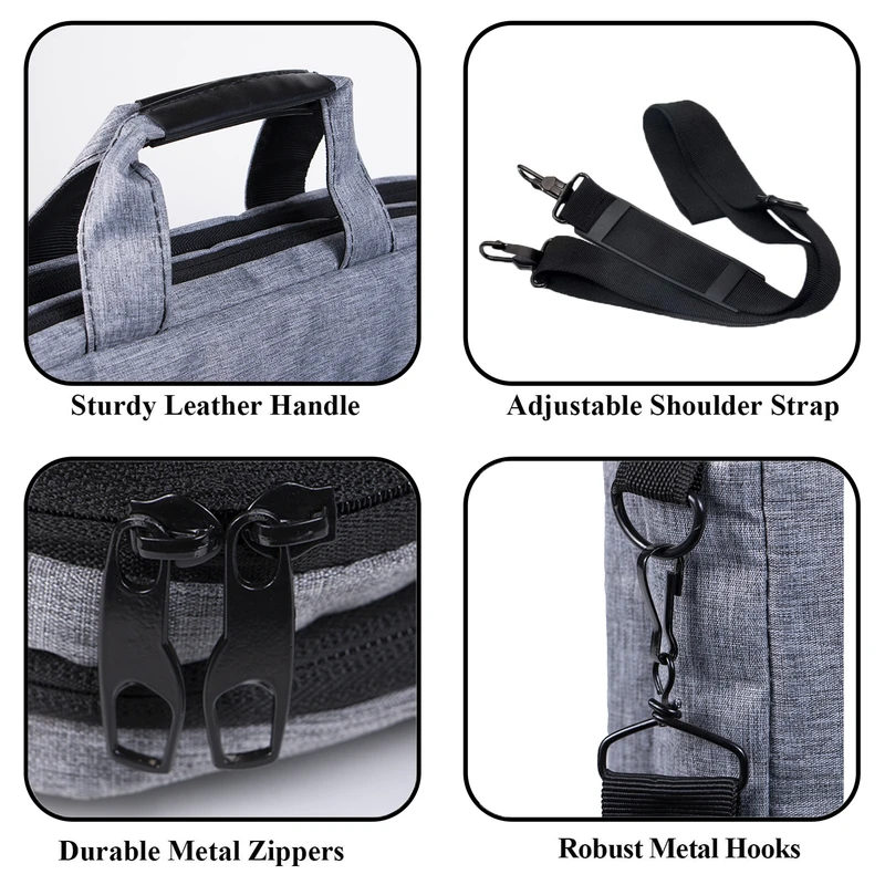 عکس شماره 10 : کیف لپ تاپ بگسون فورس مدل rct-3301 مناسب برای لپ تاپ 14.1 تا 15.6 اینچی