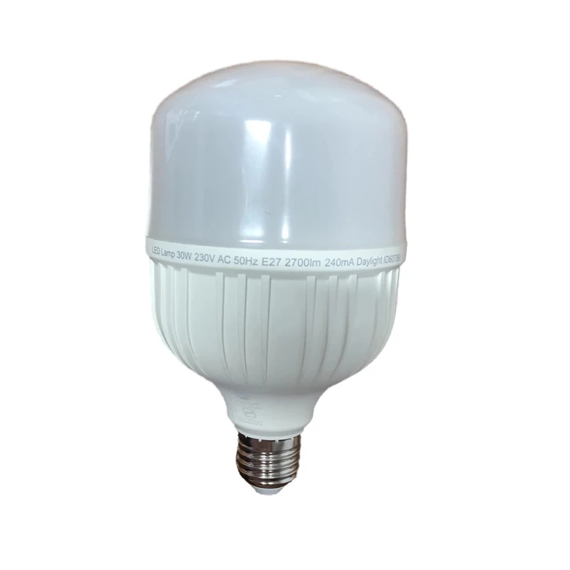 لامپ ال‌ ای‌ دی 30 وات پارس شهاب مدل استوانه ای پایه E27 بسته ده عددی