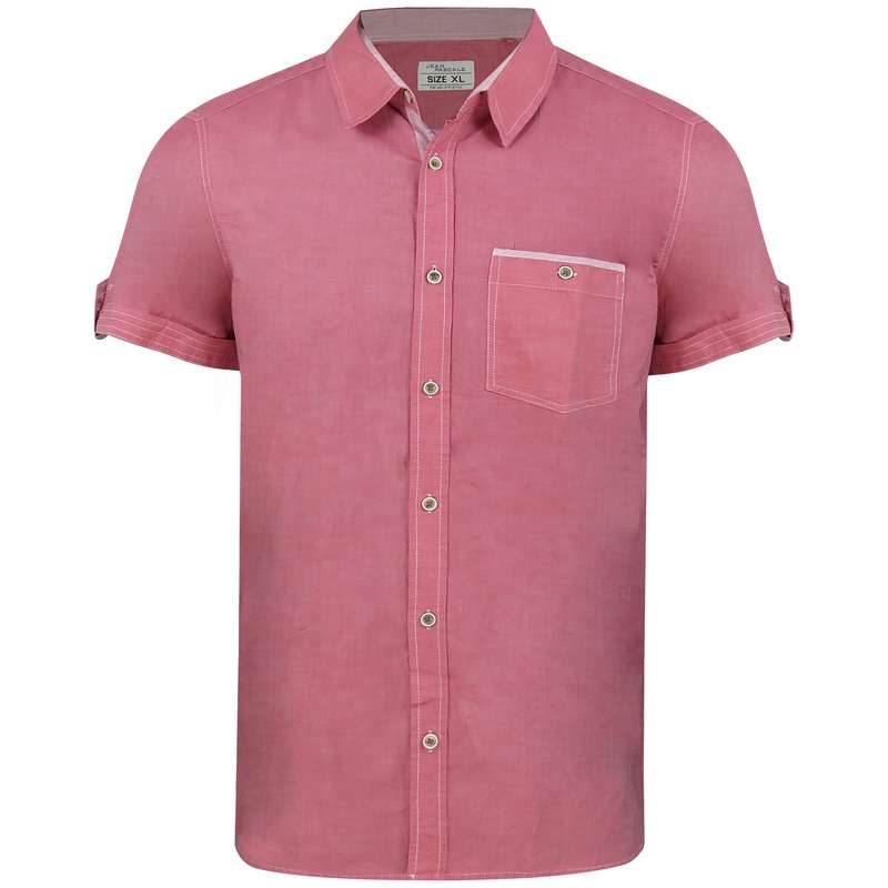 پیراهن آستین کوتاه مردانه جین پاسکال مدل A29