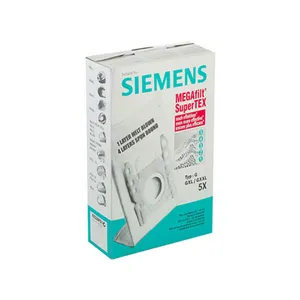 پاکت جاروبرقی زیمنس مدل MEGAfilt SuperTEX مناسب برای جاروبرقی زیمنس Type G /GXL/GXXL بسته 5 عددی