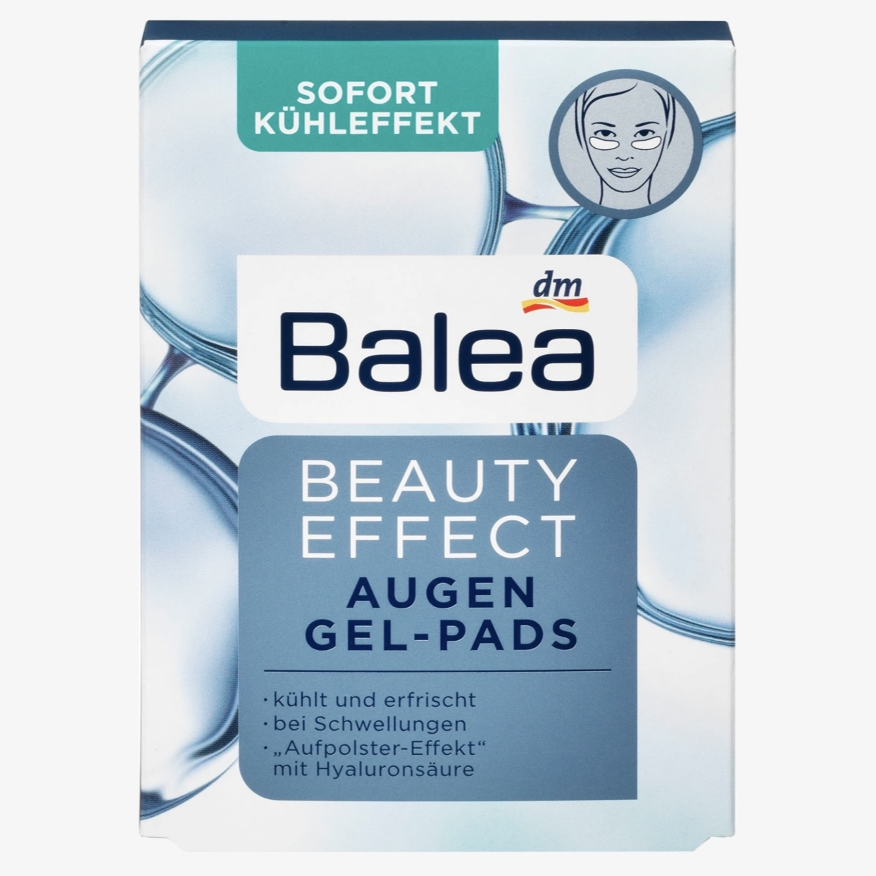 ماسک زیر چشم باله آ مدل hydrogel augen maske حجم 10 میلی لیتر