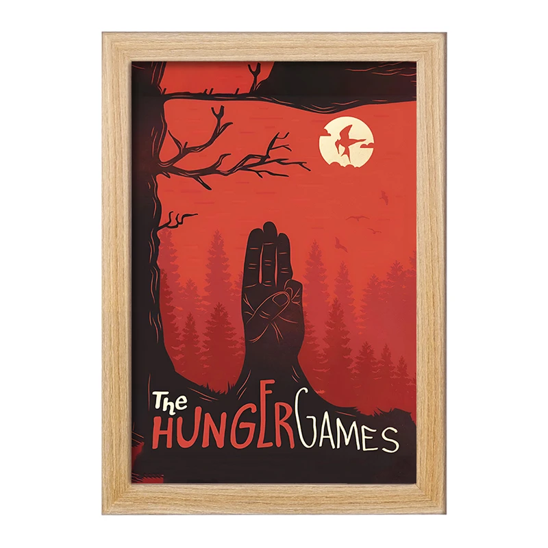 تابلو خندالو مدل بازی‌های گرسنگی (The Hunger Games) کد F8658