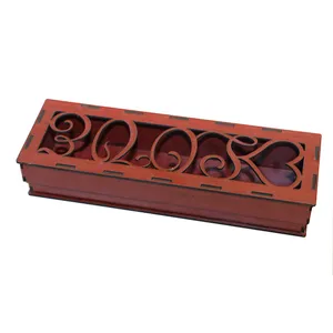 جعبه هدیه چوبی کد gh295