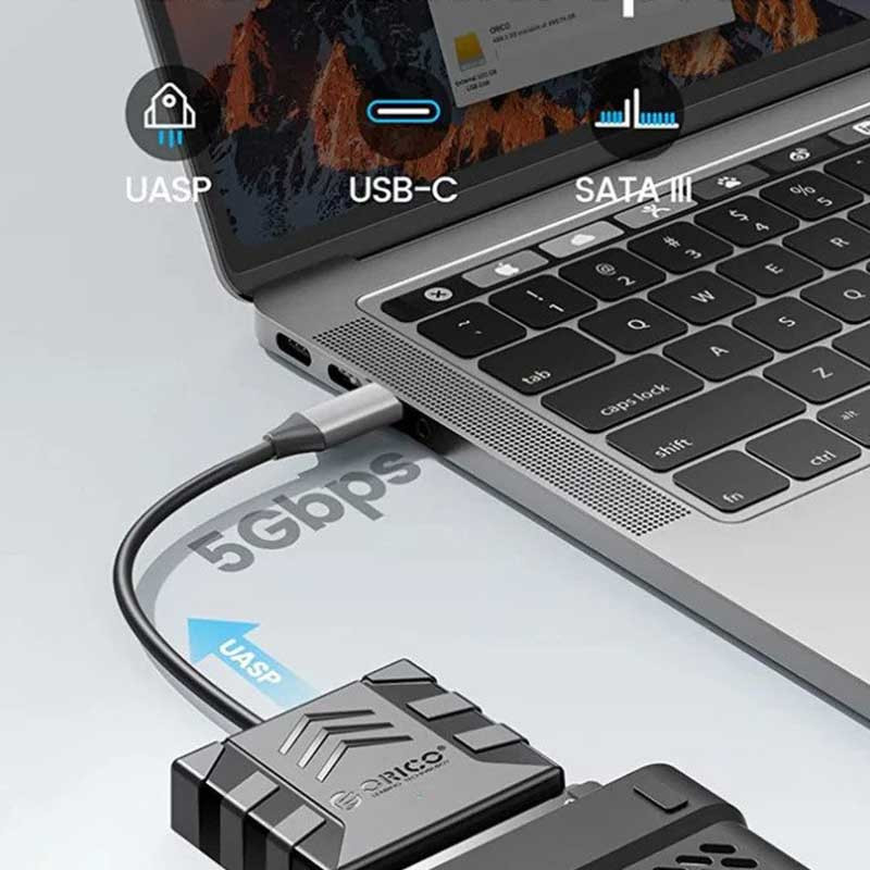 مبدل SATA به USB-C اوریکو مدل UTS1-3C-10