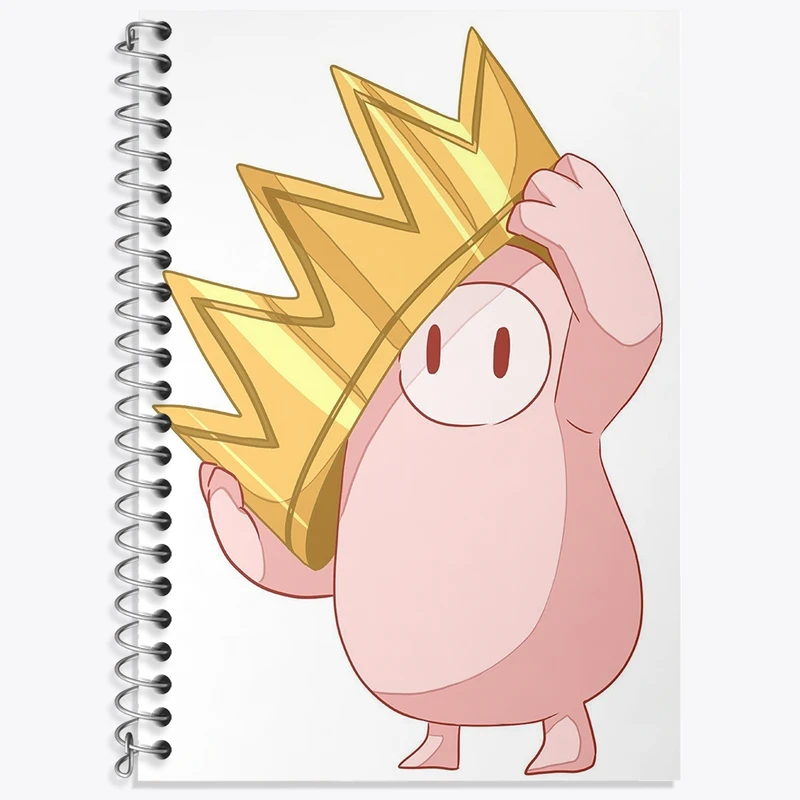 دفتر لغت 50 برگ خندالو طرح بازی فال گایز (Fall Guys) کد 32812