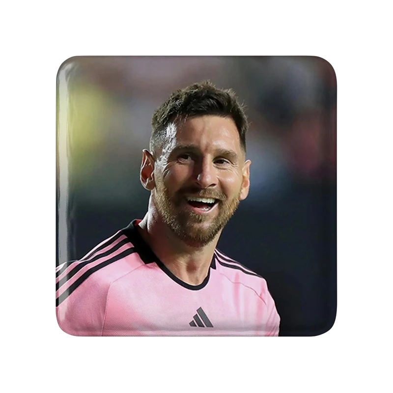 پیکسل خندالو طرح لیونل مسی مدل مربعی کد 36472