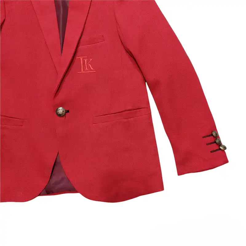 کت پسرانه مدل ASH548 رنگ قرمز