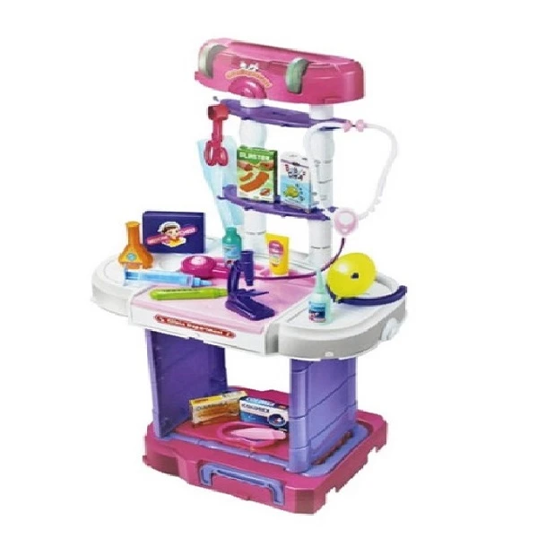 ست اسباب بازی تجهیزات پزشکی مدل میز وسایل خارجی