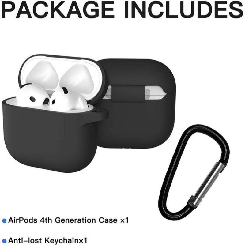 کاور مدل Silicone کد airpod4 مناسب برای اپل Airpod 4 / 4 ANC