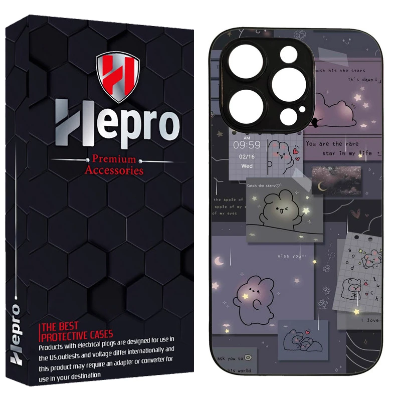 کاور هپرو طرح فانتزی مدل TPU مناسب برای گوشی موبایل اپل IPHONE 15 PRO