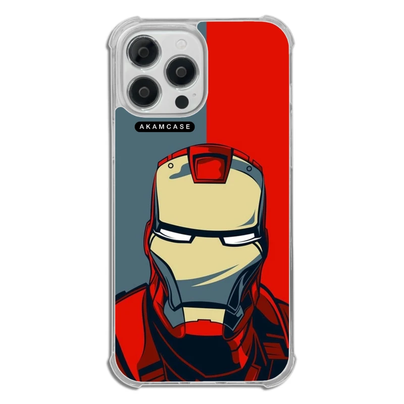 کاور آکام مدل AMC-WTA13PROMAX-IRON MAN6 مناسب برای گوشی موبایل اپل iPhone 13 Pro Max