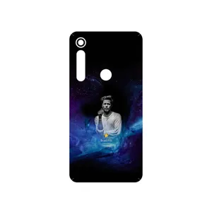 MAHOOT Brad Pitt Cover Sticker for Motorola One Macro