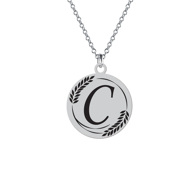 آویز تزئینی خودرو هایکا مدل حرف C کد a.h 1003