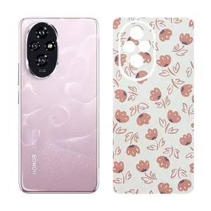 Glass Cover model coverage sticker flower design suitable for Honor 200 mobile phone
