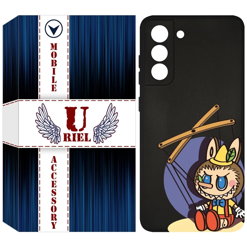 کاور یوریل قاب مدل KSH کد 108 طرح عروسک لبوبو مناسب برای گوشی موبایل سامسونگ Galaxy S21 FE 5G