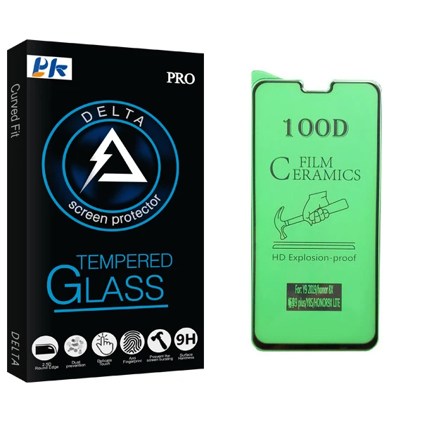 محافظ صفحه نمایش سرامیکی پی کی مدل Delta Glass مناسب برای گوشی موبایل هوآوی Y9 2019