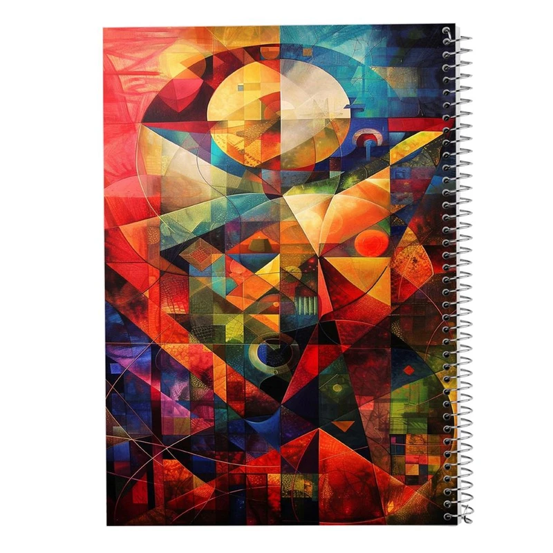 دفتر نقاشی 50 برگ مدوپد مدل اشکال فانتزی کد DF16125