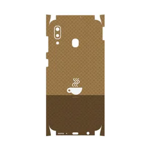 MAHOOT Minimal Cup of Coffee Icon-FullSkin Cover Sticker for Samsung Galaxy M10s