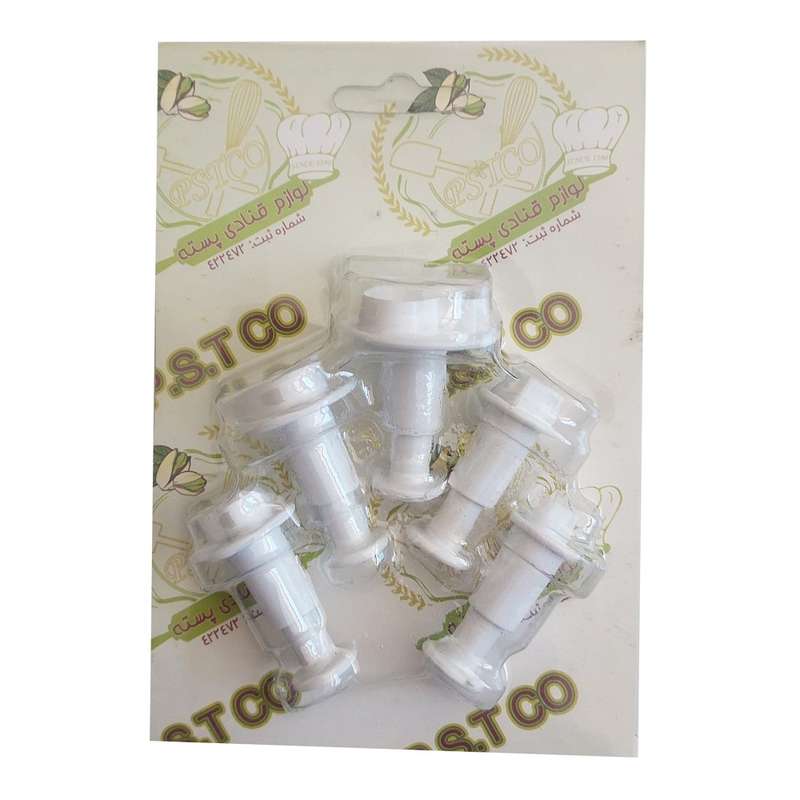 کاتر شیرینی پزی طرح قلب مدل PST150 مجموعه 5 عددی