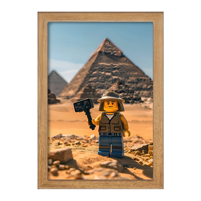 تابلو خندالو مدل لگو باستان شناس (Lego) کد F6560