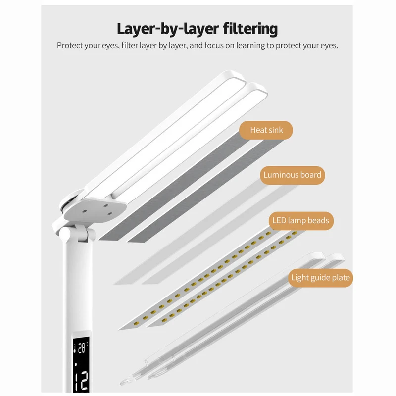 عکس شماره 5 : چراغ مطالعه مدل slb2025