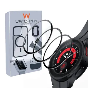 محافظ صفحه نمایش نانو واچ من مدل pmma-WM مناسب برای ساعت هوشمند سامسونگ Galaxy Watch 4 40mm / 5 40mm / 6 40mm / 7 40mm بسته سه عددی