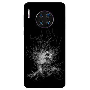 Megafone Face Sketch 7423 Cover For Huawei Mate 30