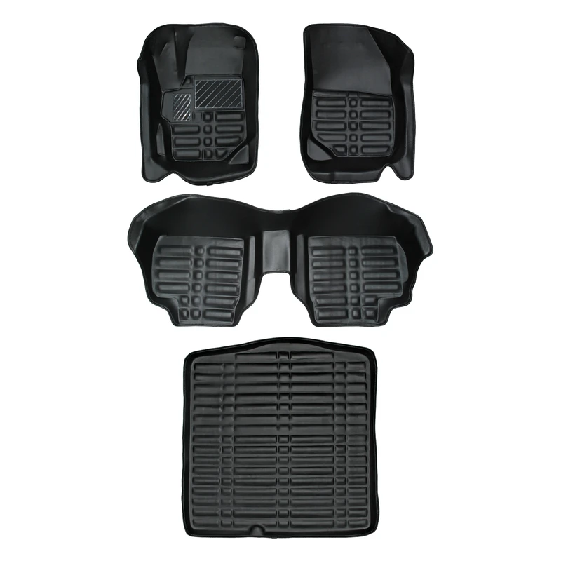 کفپوش پنج بعدی خودرو پانیذ مدل EVA مناسب برای تارا به همراه کفپوش صندوق