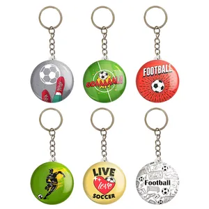 جاکلیدی خندالو مدل فوتبال Football کد 1662B مجموعه 6 عددی
