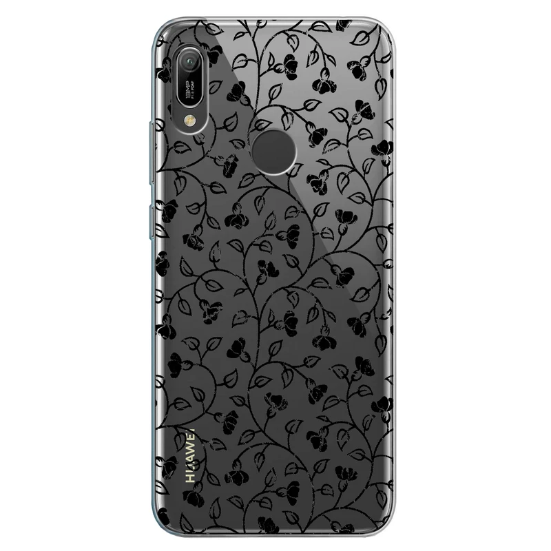 کاور مگافون طرح گل مدل C42-B مناسب برای گوشی موبایل هوآوی Y6 2019 / Y6S 2019 / Y6 Prime 2019 