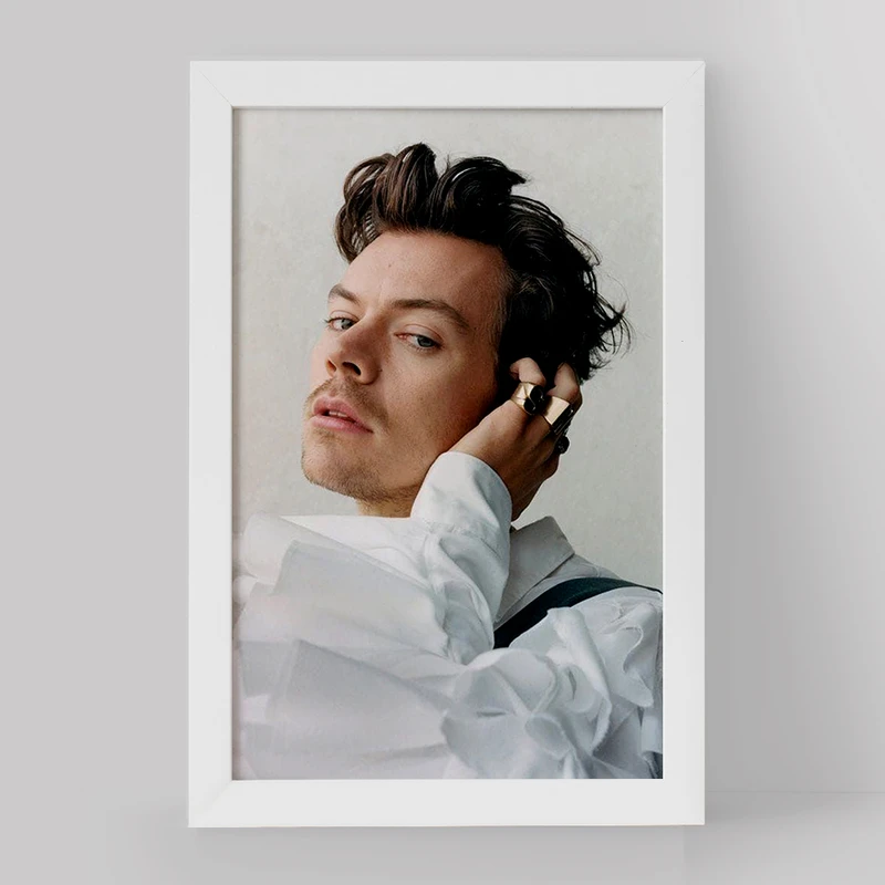 تابلو خندالو مدل هری استایلز گروه موسیقی وان دایرکشن One Direction کد 18914