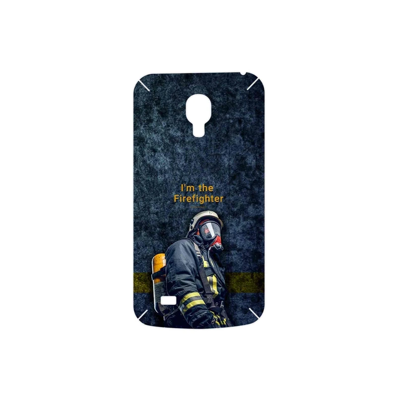 برچسب پوششی ماهوت مدل Firefighter مناسب برای گوشی موبایل سامسونگ Galaxy S4 mini