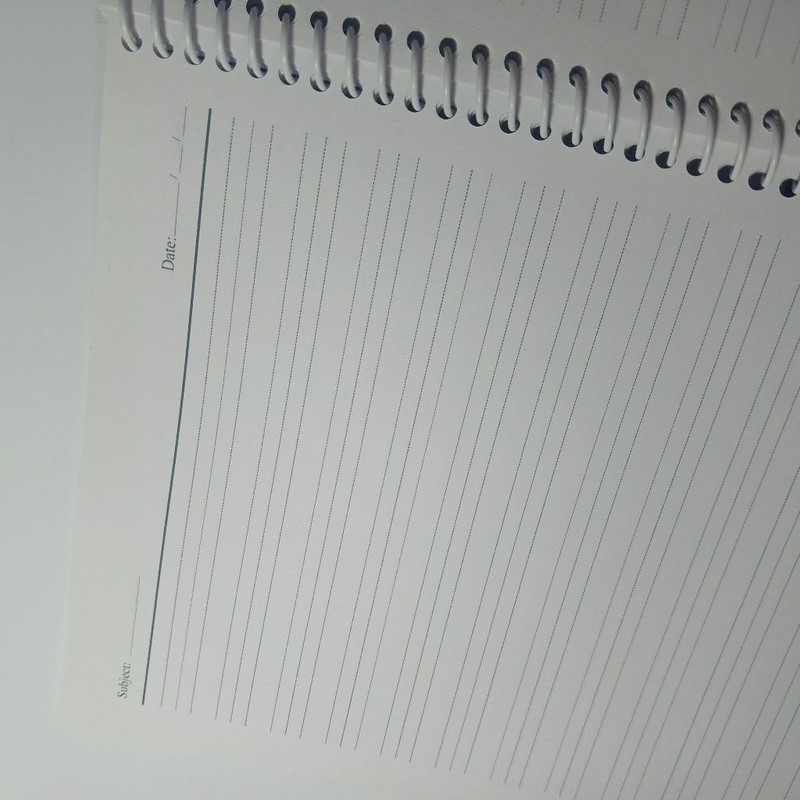 دفتر زبان 100 برگ مدل پلنگ صورتی