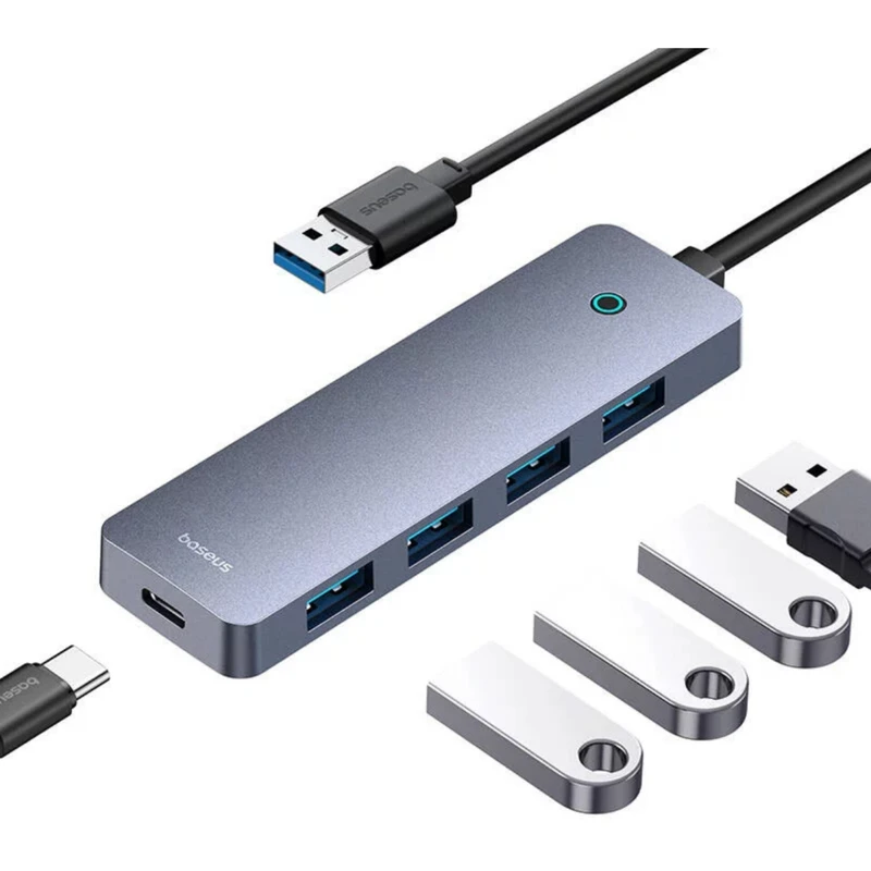 عکس شماره 2 : هاب 5 پورت usb 3.0 باسئوس مدل bs-oh080 100cm