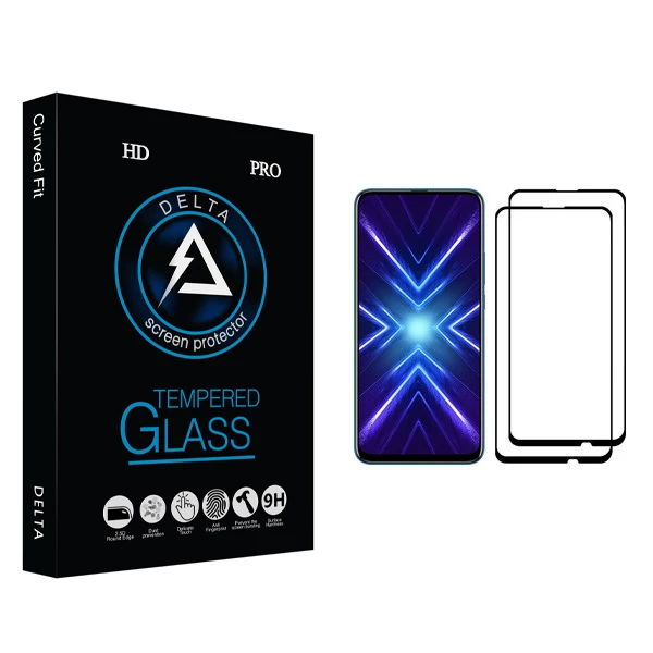 محافظ صفحه نمایش دلتا مدل Fit مناسب برای گوشی موبایل آنر 9X بسته دو عددی