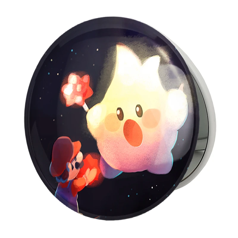 آینه جیبی خندالو طرح (Mario) بازی سوپر ماریو مدل تاشو کد 31525