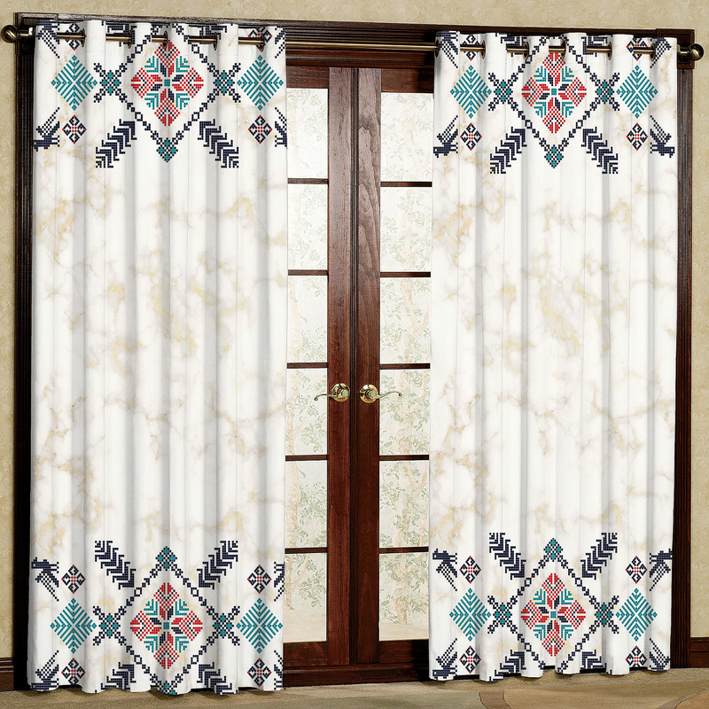 پرده مدل مخمل پانچی کد 4110T2 سایز 200x140 سانتی متر