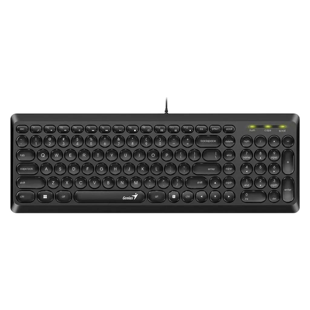 کیبورد جنیوس مدل SLIM STAR Q200