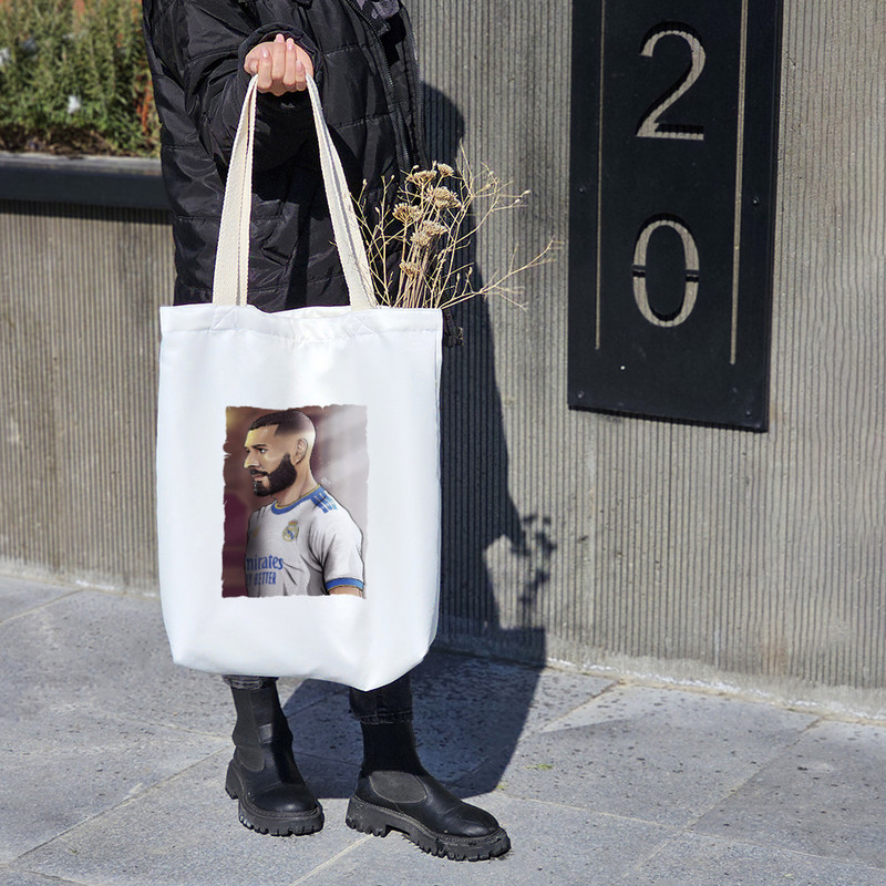 ساک خرید خندالو مدل کریم بنزما کد 6014