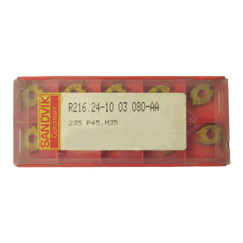 اینسرت تراشکاری سندویک مدل R216.24-10 03 080-AA کد 235 بسته 10 عددی