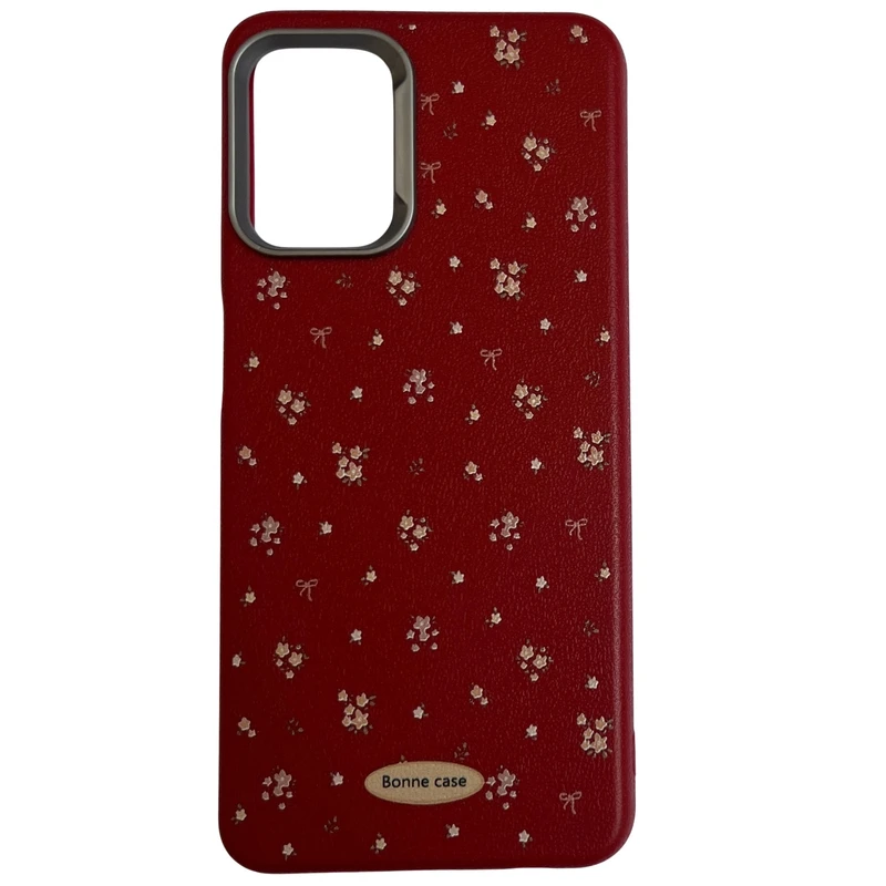 کاور مدل چرمی ژله ای طرح پاپیون و گل کد 565 مناسب برای گوشی موبایل سامسونگ Galaxy A13 5G / A04s