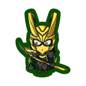 برچسب کنسول بازی مدل مینیون کد 1005