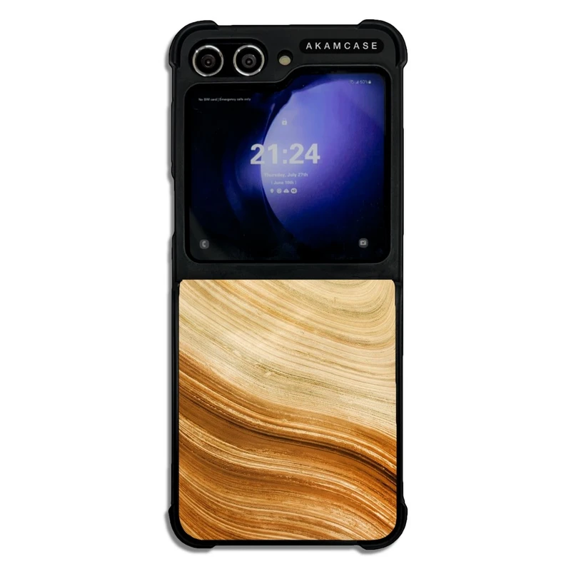 کاور آکام مدل AMC-WSGZFLIP5-MARBLE-43 مناسب برای گوشی موبایل سامسونگ Galaxy Z Flip 5