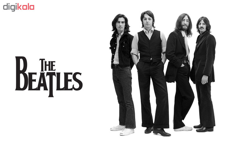 تابلو شاسی سری برترین گروه های موسیقی راک طرح بیتلز کد 317