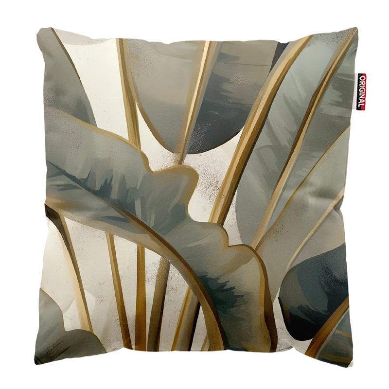 کوسن پاد آفرین مدل گل و برگ کد PK303456 سایز 30*30 سانتی متر