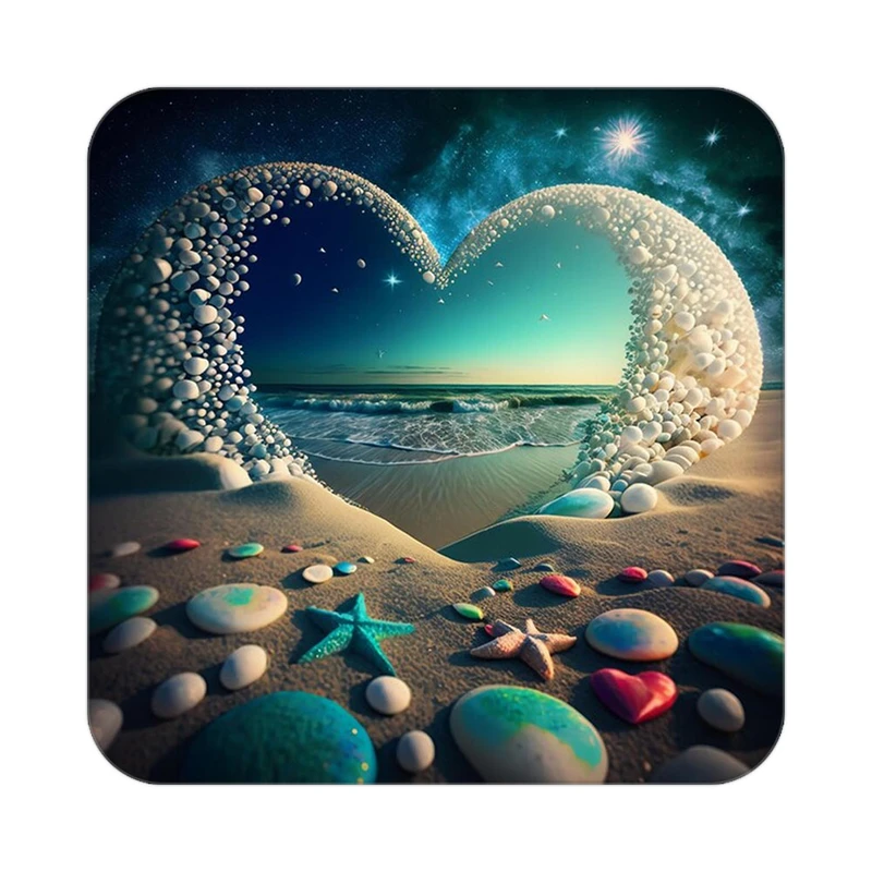 زیر لیوانی کاکتی مدل عاشقانه کد mp14334