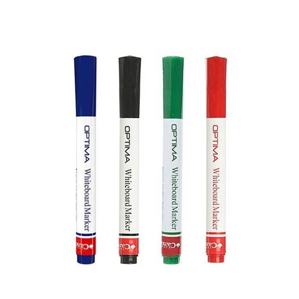 ماژیک وایت برد کنکو مدل اپتیما گرد بسته 4 عددی