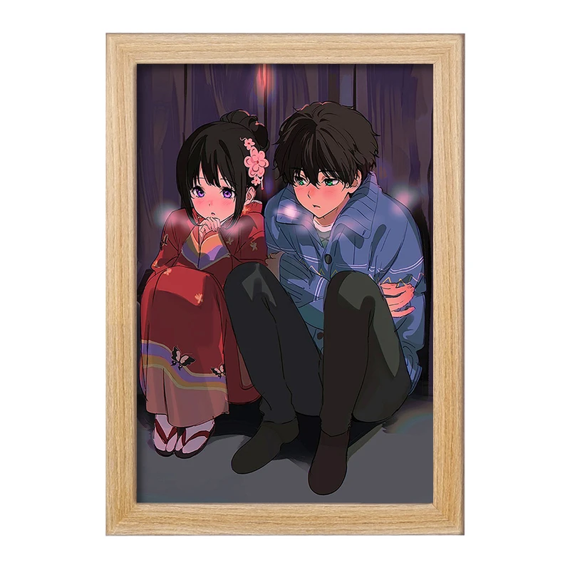 تابلو خندالو مدل اورکی و چیتاندا انیمه هیوکا Hyouka  کد 17095