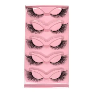 مژه مصنوعی مدل روباهی کد 010 مجموعه 5 عددی