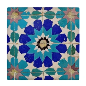 کاشی کارنیلا طرح کاشیکاری سنتی ایرانی مدل لوحی کد klh2265